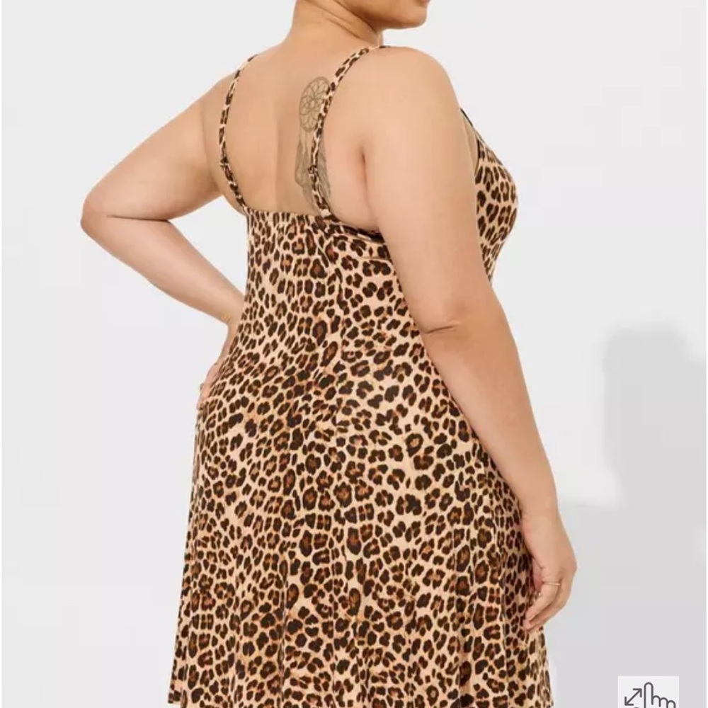 Leopard Print Dress Torrid 1 - Picture 3 of 3